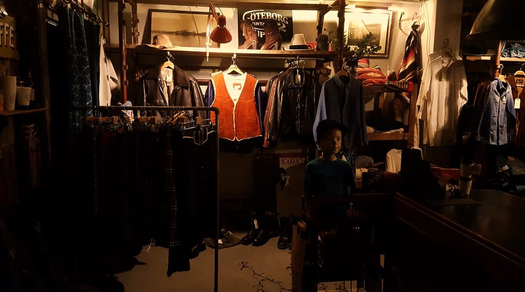 Vintage store interior