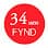 34:ans Fynd logo